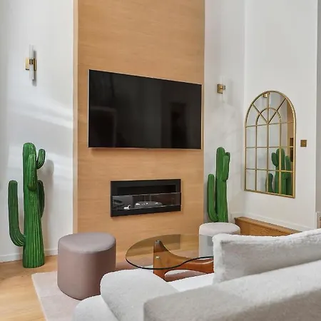 Luxueuse Avec Jardin Prive Sauna Et Jacuzzi Lägenhet Paris