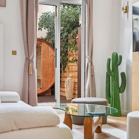 Lägenhet Luxueuse Avec Jardin Prive Sauna Et Jacuzzi