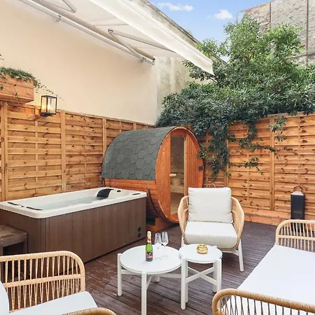 Luxueuse Avec Jardin Prive Sauna Et Jacuzzi Apartamento *